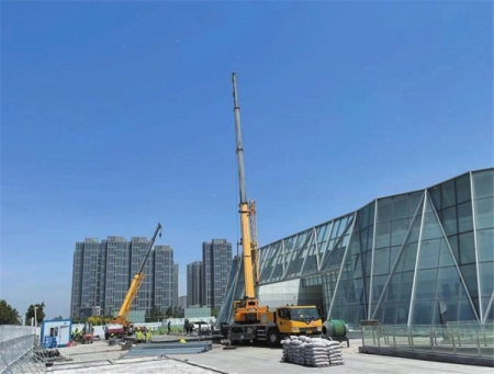 邯郸市方舱医院二、三期工程开工建设
